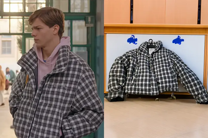 RIV4LITÉS veste vichy Dario dans premier épisode