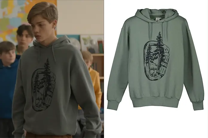 RIV4LITÉS sweat imprimé Dario dans l’épisode