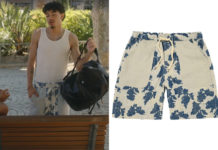 TOUT POUR LA LUMIÈRE : le short avec motif bleu d’Elimane dans l’épisode 72