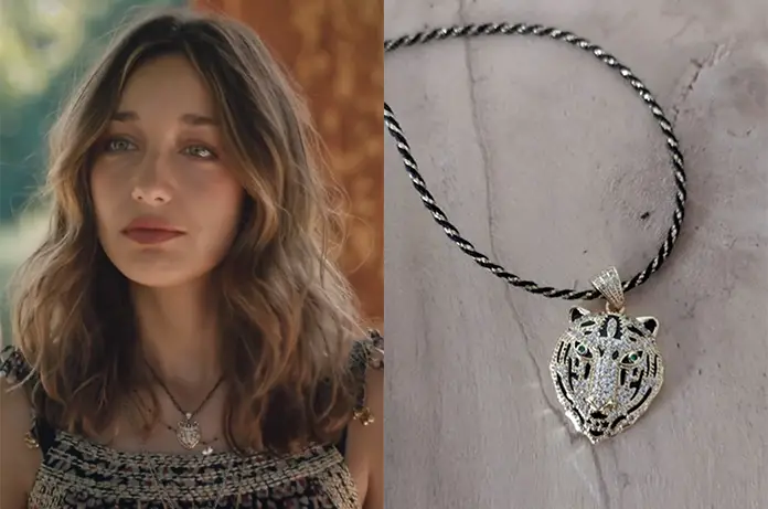 TOUT COMMENCE collier tigre Jasmine dans l’épisode 1285