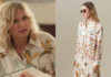 PLUS BELLE LA VIE ENCORE PLUS BELLE : la blouse à fleurs stylisées de Jennifer dans l’épisode 443