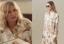 PLUS BELLE LA VIE ENCORE PLUS BELLE : la blouse à fleurs stylisées de Jennifer dans l’épisode 443