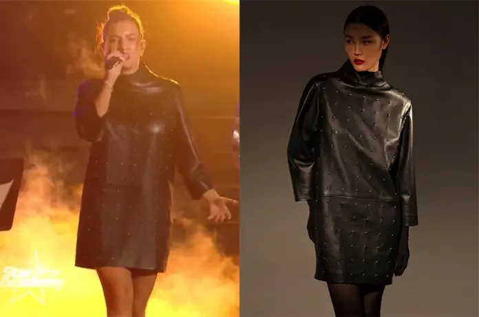 STAR ACADEMY cuir strass Sarah lors prime octobre