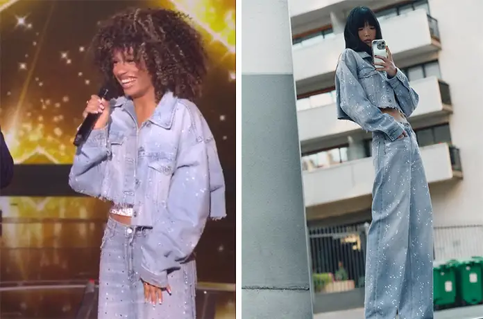 STAR ACADEMY l’ensemble jean Léane lors prime octobre