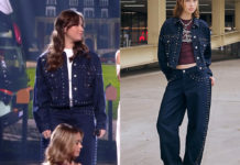 STAR ACADEMY : l’ensemble bleu clouté de Lily lors du prime du 25 octobre