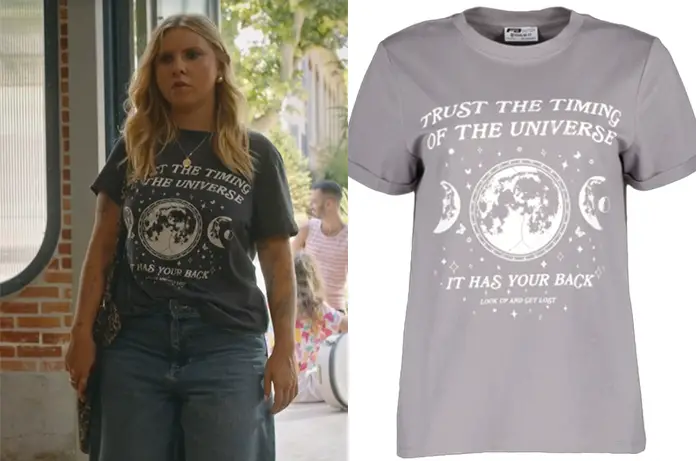 TOUT POUR LUMIÈRE t-shirt Trust timing universe dans l’épisode