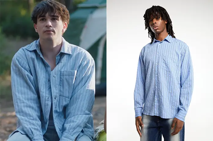 DEMAIN NOUS APPARTIENT chemise rayée Marceau dans l’épisode 2063