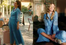 TOUT POUR LA LUMIÈRE : la robe bleue de Margaux dans l’épisode 71