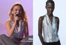 STAR ACADEMY : le top à sequins de Melissa lors du prime du 18 octobre