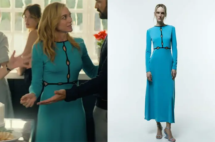 Culpa nuestra/À contre-sens 3 : la robe bleue de Rafaella (Marta Hazas)