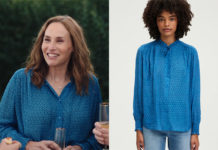 ICI TOUT COMMENCE : le chemisier bleu de Rose dans l’épisode 1296