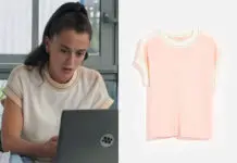 DEMAIN NOUS APPARTIENT : le pull sans manches de Sara dans l’épisode 2053