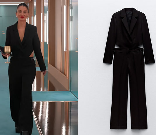 POUR LE MEILLEUR ET À L’AVEUGLE : la combi blazer de Sarah dans les épisodes 3 et 4