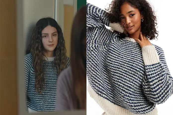 RIV4LITÉS pull rayures Terry dans l’épisode