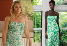 TOUT POUR LA LUMIÈRE : la robe verte de Victoria dans l’épisode 68