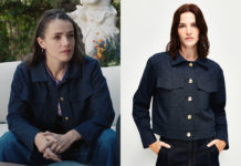 ICI TOUT COMMENCE : la veste en denim bleu d’Anaïs dans l’épisode 1314