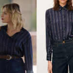 ICI TOUT COMMENCE : la chemise bleue de Bérénice dans l’épisode 1307