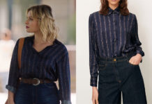 ICI TOUT COMMENCE : la chemise bleue de Bérénice dans l’épisode 1307