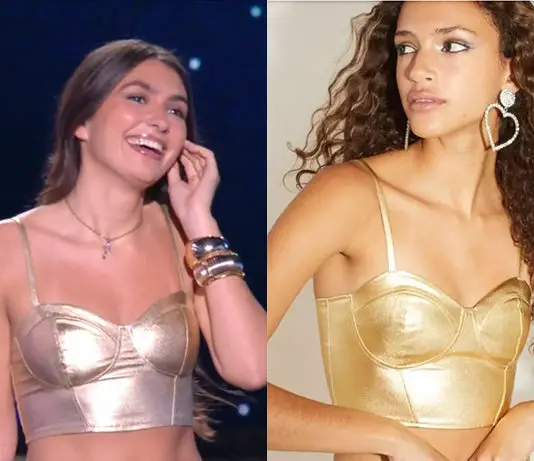 STAR ACADEMY : le bustier doré d’Ema lors du prime du 7 novembre