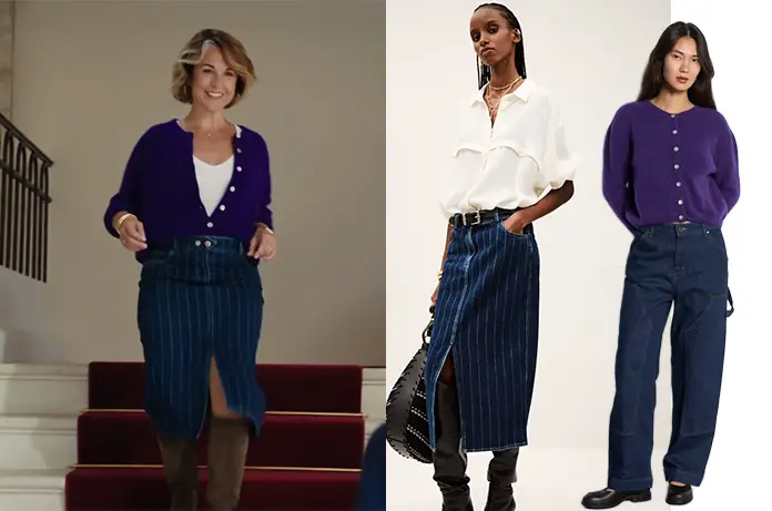 TOUT COMMENCE look Jeanne dans l’épisode 1300