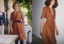 ICI TOUT COMMENCE : la robe marron clair de Jeanne dans l’épisode 1307