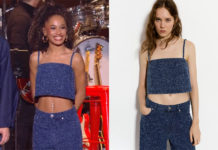 STAR ACADEMY : la tenue en denim de Léane lors du prime du 1er novembre