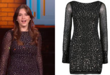 STAR ACADEMY : la robe noire à strass de Lily sur le prime du 21 novembre