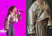 STAR ACADEMY : la veste silver de Lily lors du prime du 1er novembre