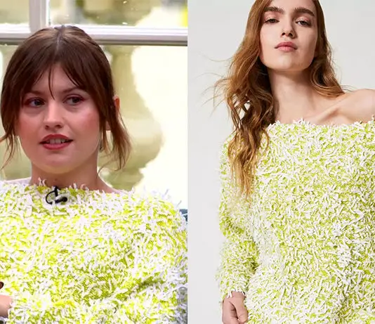 STAR ACADEMY : le pull jaune et blanc de Marine vu dans le prime du 14 novembre