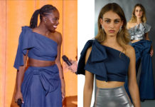 STAR ACADEMY : l’ensemble en denim bleu de Sarah lors du prime du 7 novembre