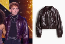 STAR ACADEMY : le blouson bordeaux de Victor lors du prime du 21 novembre