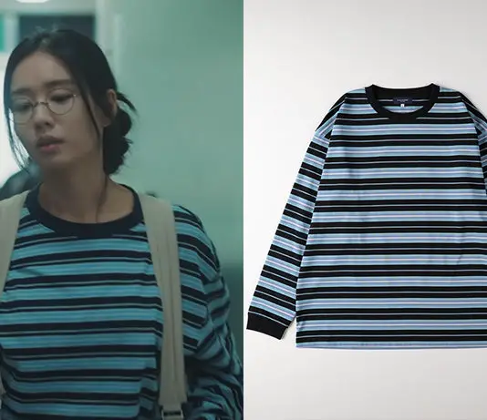 DYNAMITE KISS : Go Da-rim’s striped t-shirt in S1E01