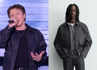 STAR ACADEMY : le blouson clouté de Bastiaan lors du prime du 13 décembre