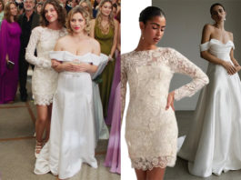 ICI TOUT COMMENCE : quelques tenues vues au mariage de Carla et Bérénice