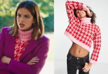 ICI TOUT COMMENCE : le pull pied-de-poule de Carla dans l’épisode 1329