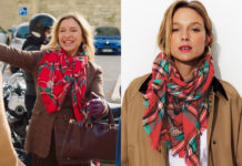 ICI TOUT COMMENCE : le foulard à strass de Charlotte dans l’épisode 1330