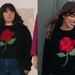 ICI TOUT COMMENCE : le pull noir avec une rose de Coline dans l’épisode 1332