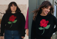 ICI TOUT COMMENCE : le pull noir avec une rose de Coline dans l’épisode 1332