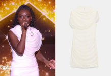 STAR ACADEMY : la petite robe blanche de Sarah lors du prime du 5 décembre