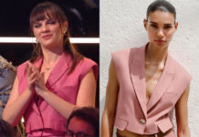 STAR ACADEMY : le gilet rose avec rabats de Fanny lors du prime du 29 novembre