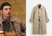 ICI TOUT COMMENCE : le manteau à carreaux de Gaspard dans l’épisode 1320