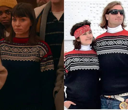 HOME FOR CHRISTMAS : Johanne’s marius sweater in episode 3×02