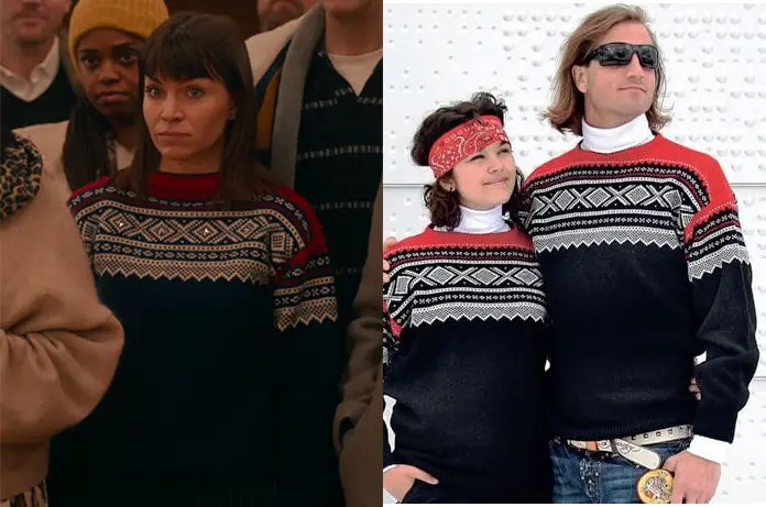 HOME FOR CHRISTMAS : Johanne’s marius sweater in episode 3×02