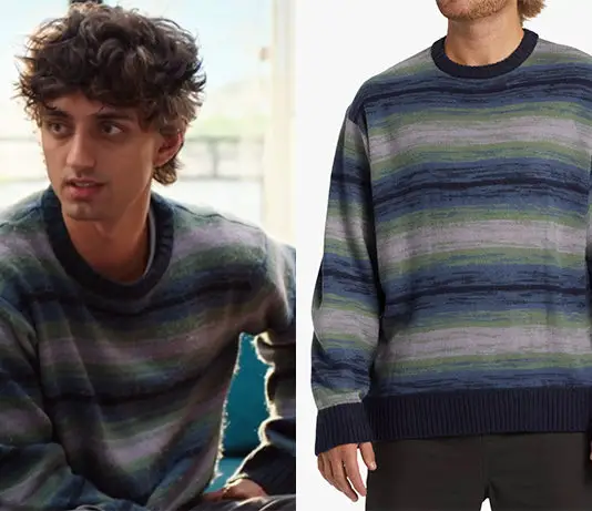 DEMAIN NOUS APPARTIENT : le pull à rayures de Jordan dans l’épisode 2093