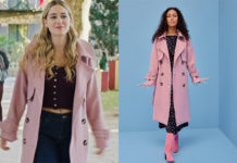 ICI TOUT COMMENCE : le trench rose de Joséphine dans l’épisode 1333