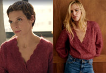 PLUS BELLE LA VIE ENCORE PLUS BELLE : le pull cache-cœur de Léa dans l’épisode 485