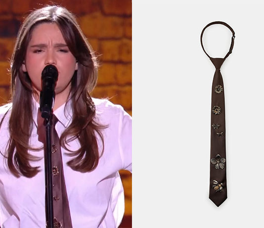 STAR ACADEMY : la cravate de Lily lors du prime du 5 décembre