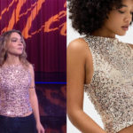 STAR ACADEMY : le top à sequins de Mélissa lors du prime du 5 décembre