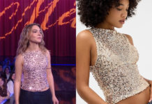 STAR ACADEMY : le top à sequins de Mélissa lors du prime du 5 décembre