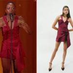 STAR ACADEMY : la robe rouge grenat de Sarah sur le prime du 20 décembre